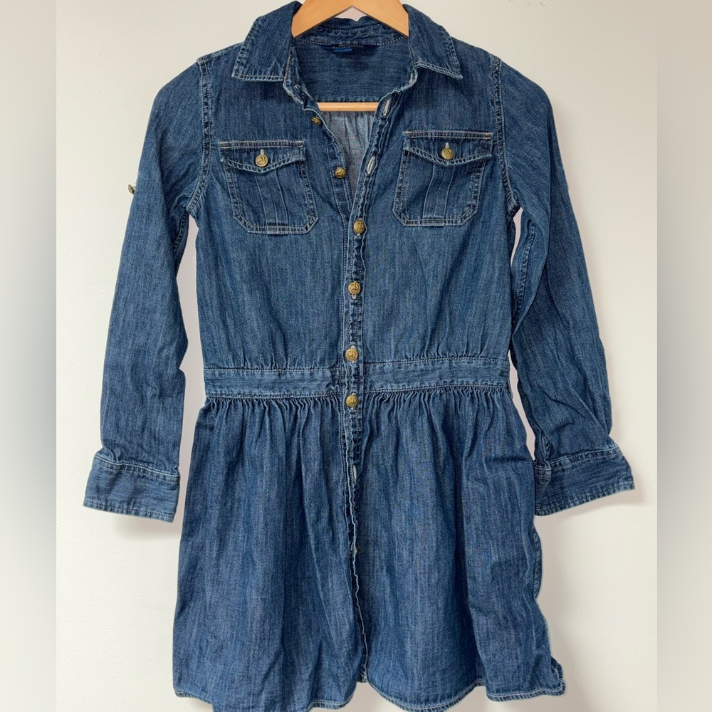 Polo by Ralph Lauren Blue Denim Girls Dress